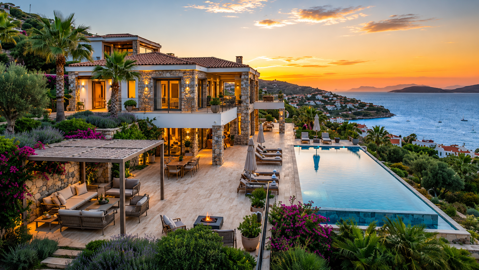 Sunset Oceanfront Luxury Villa